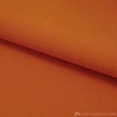 Габардин "Белый лебедь" 150 см тёмно-оранжевый