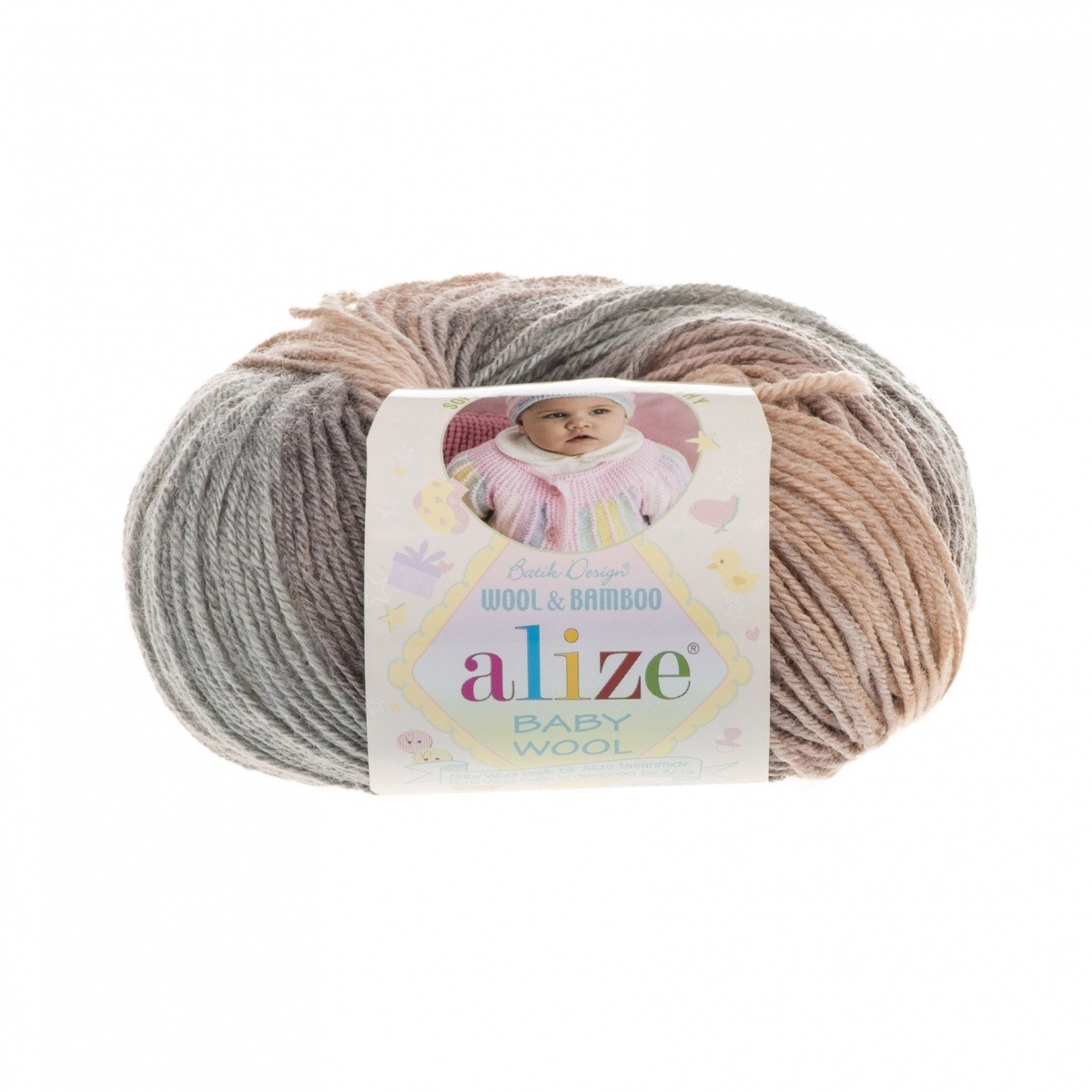 Alize "Baby wool batik" (4726)