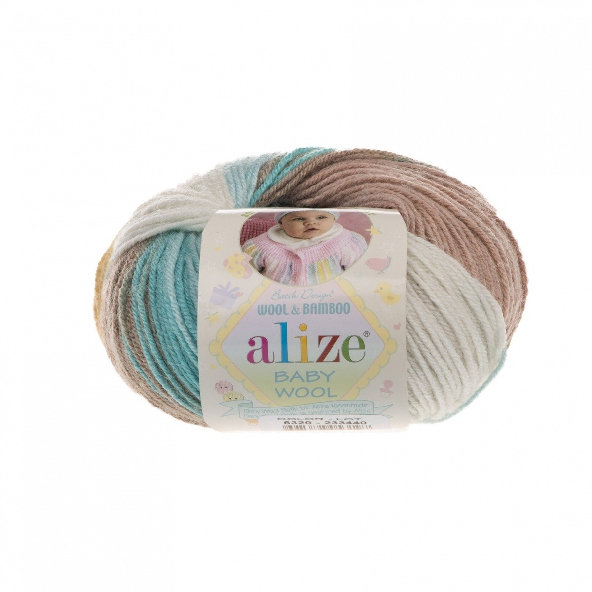 Alize "Baby wool batik" (6320)