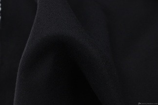 Пальтовая ткань шерстяная черный