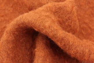 Шерсть пальтовая оранжевый