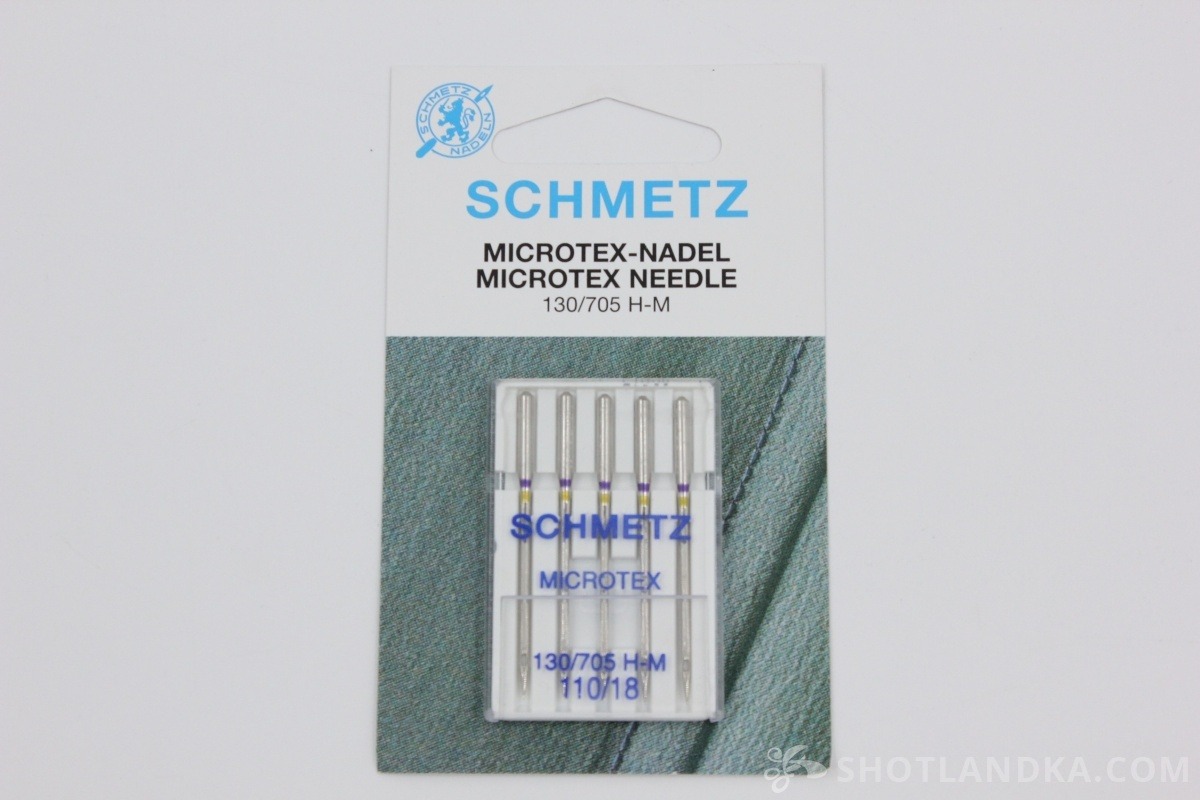 Иглы Schmetz микротекс (особо острые) 130/705Н-М (5 шт) 