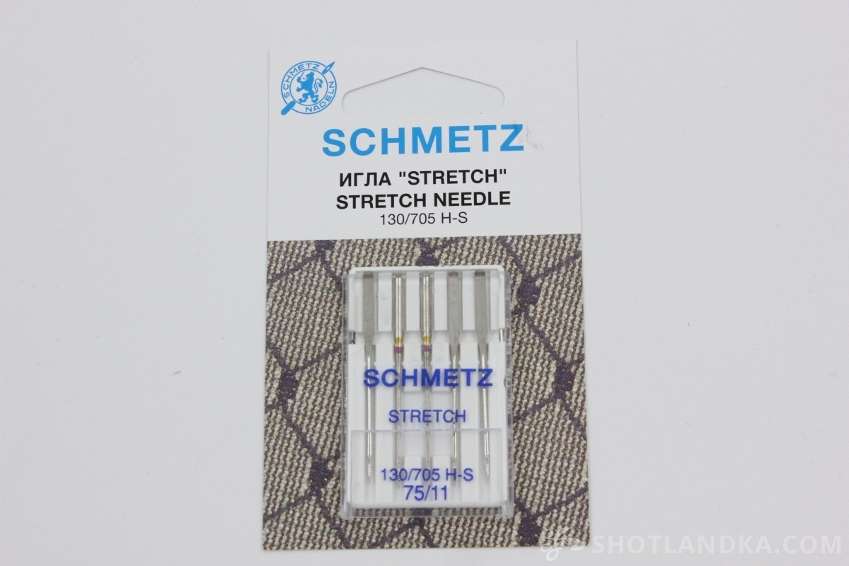 Иглы Schmetz стреч 130/705Н-S (5 шт) 