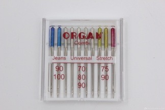 Иглы Organ Комби джинс-стандарт-стрейч (набор 10 шт) 