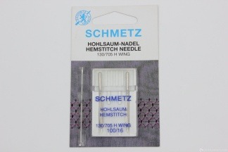 Иглы Schmetz для мережки 130/705H WING (2шт) 100/16