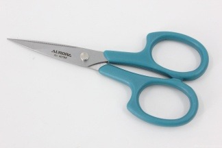 Ножницы Аврора/ ALFA вышивальные (AU- 407SE вышивальные с насечками, 11 см)