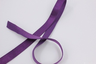 Резина 15мм бретелечная гладкая Фиолетовый