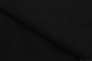 Флис двусторонний 250г/м2 черный