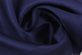 Креп Кади натуральный шёлк сине-фиолетовый