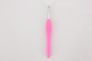 ВС Крючок для вязания с резиновой ручкой (7мм)