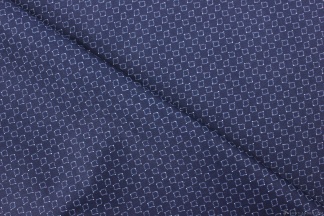 Сорочечная ткань Deli 100% египетский хлопок синий