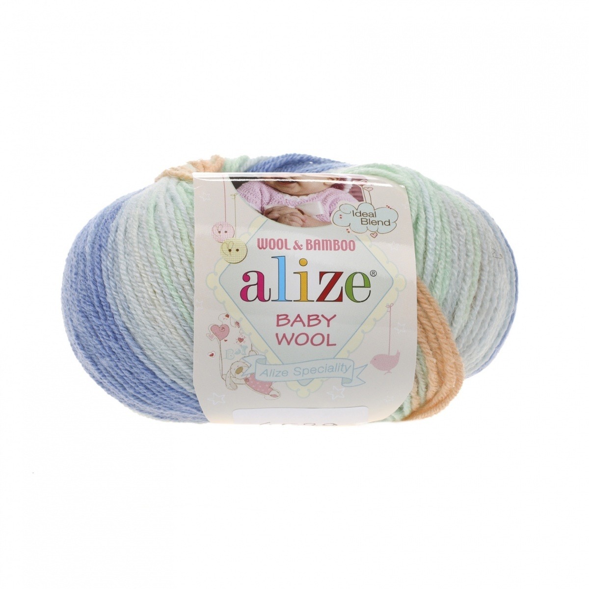Alize "Baby wool batik" (6539)