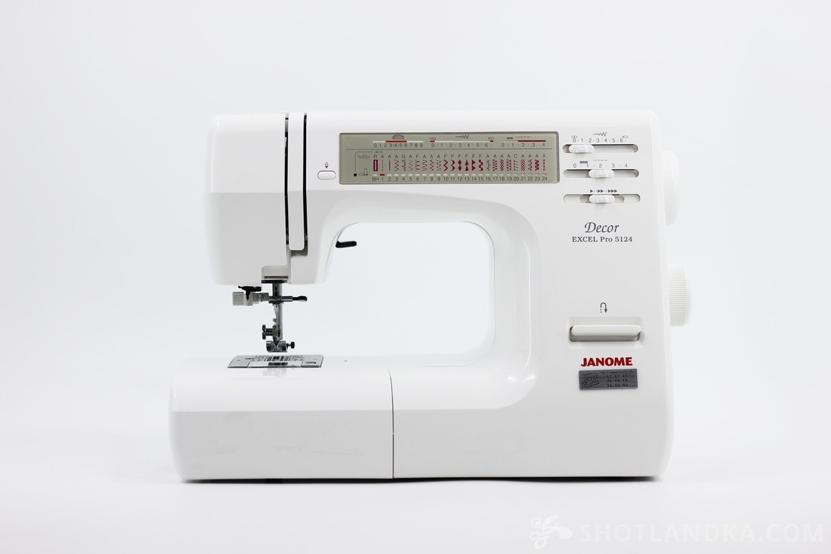 Швейная машина Janome Decor Excel Pro 5124 Швейная машина Janome Decor Excel Pro 5124