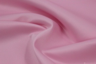 Шелк-атлас однотонный свадебный розовый