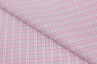 Сорочечная ткань хлопковая Stemafil розовый