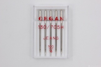 Иглы Organ джинс 130/705H (5шт) 100/16