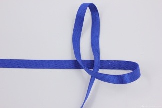 Резина 10мм бретелечная гладкая Ярко-синий